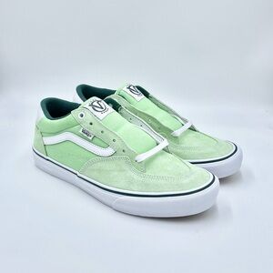 NEW Vans Rowan Mint Green Skate Shoe Men’s size 10.5